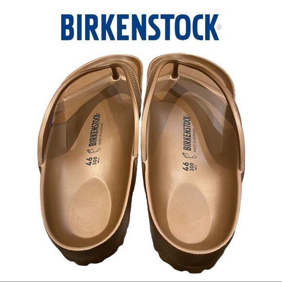 NEW Birkenstock Honolulu EVA Metallic Copper Men's Sandals 46 13 - Picture 4 of 5